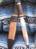 Goliath Dagger:Walnut w/ Maple Burl and Bison horn handle
