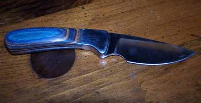 Modern Skinner: Blue/Grey iamond Wood