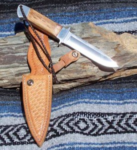 Fighter: Maple Burl Handle